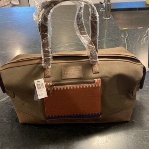 Pendleton Weekender Bag- Bridger Stripe Pattern